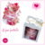 Caixa Flowers Torta de 2 andares com Visor - 35x35x40cm - Ideal para Cakeboard de até 35cm na internet