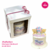 Caixa Torta com visor 25x25x30cm - Ideal para Cakeboard de até 25cm
