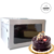 Caixa Torta com Visor 35x35x23cm -Ideal para Cakeboard de até 35cm - comprar online