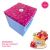Caixa Rosa Docinho Torta Alta 35x35x30cm - Ideal para Cakeboard de até 35cm
