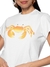 Tshirt Babylook Caranguejo Branca - loja online