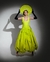 Vestido Longo Balonê Estrela Verde - comprar online