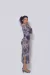 Vestido Midi Dora Tule Estampado Manga3/4 - comprar online