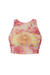 Top Cropped Vivi Tule Estampado Pink