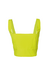 Corset Alfaiataria Briela Verde Decote Reto - comprar online