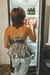 Blusa Balonê Alice Metalizada na internet
