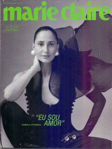 Marie Claire Brasil Nº 378 - Camila Pitanga ( Capa 2 )