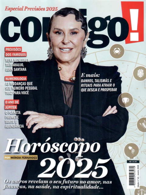 Contigo Especial Nº 13 - Horóscopo 2025 por Márcia Fernandes