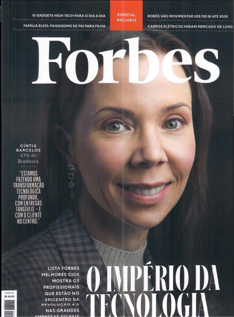 Forbes Nº 132 - Melhores CIOS do Brasil (Cíntia Barcelos - Bradesco)
