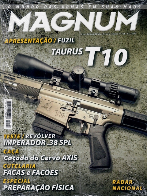 Revista Magnum Nº 156 - Fuzil Taurus T10