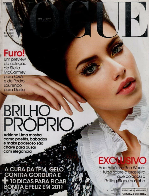 Vogue Brasil Nº 390 - Adriana Lima