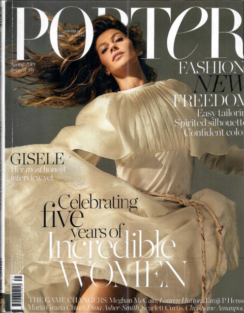 Porter Magazine - 2019/Spring - Gisele Bundchen