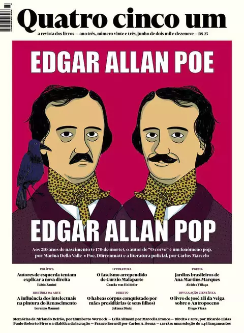 Quatro Cinco Um Nº 023 - Edgar Allan Pop