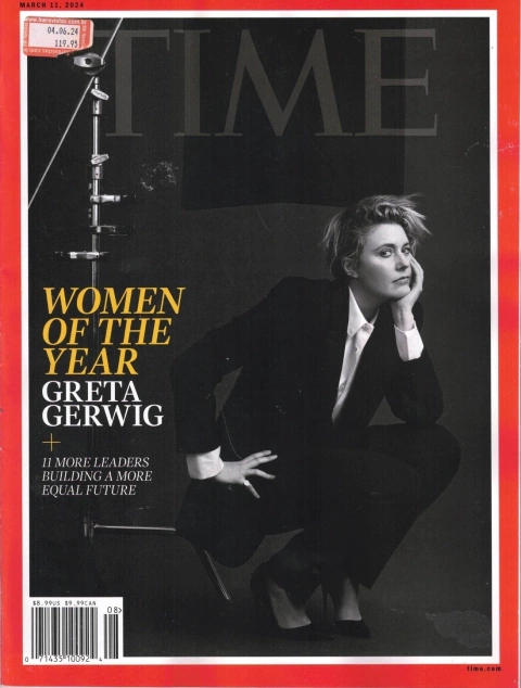 Time - 2024/03 - Women Of The Year: Greta Gerwig