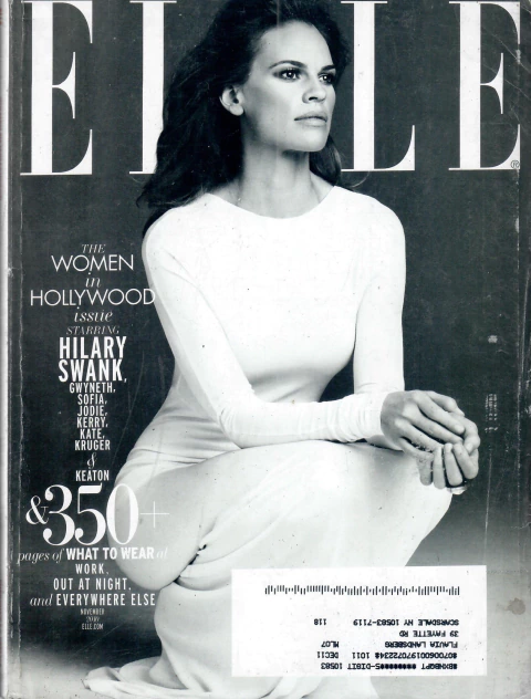 Elle Americana - 2010/11 - Hilary Swank