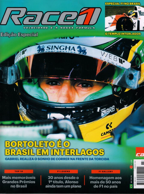 Race1 Nº 07 - Bortoleto é o Brasil em Interlagos