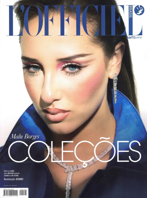 LOfficiel Brasil Nº 105 - Coleções ( Malu Borges - Capa 1 )
