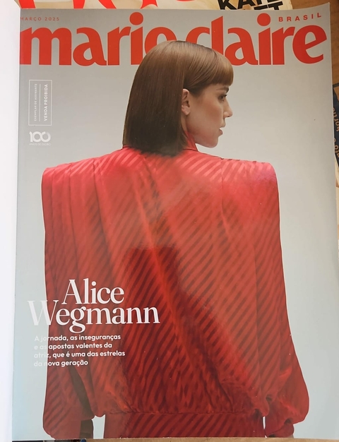 Marie Claire Brasil Nº 399 - Alice Wegmann (Capa 2)
