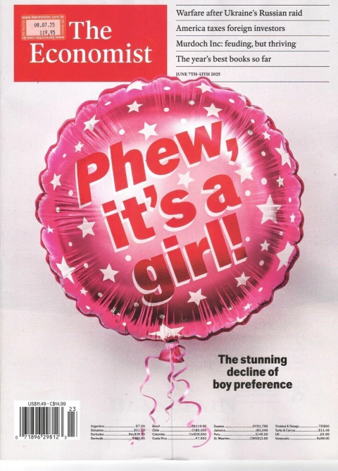 The Economist (2025) Nº 23 - Phew, it's a Girl