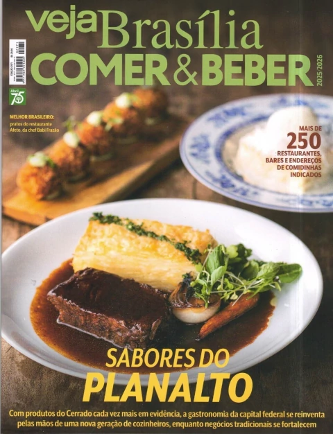 Veja Comer e Beber Brasília - 2025/2026 (Sabores do Planalto)