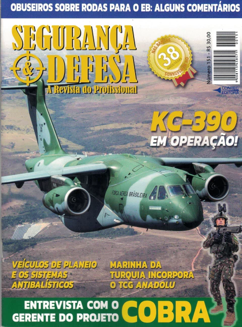 Segurança e Defesa Nº 151 - KC-390 em Operação / Projeto Cobra