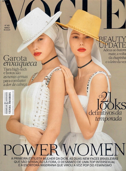 Vogue Brasil Nº 463 - Angelica Erthalx e Lorena Maraschi