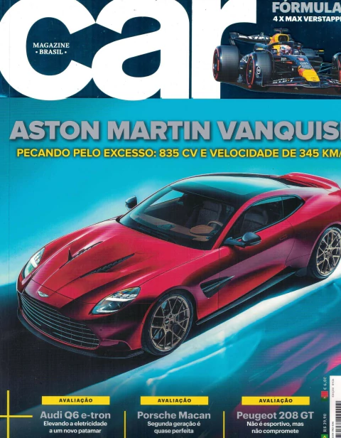 Car Magazine Brasil Nº 126 - Aston Martin Vanquish