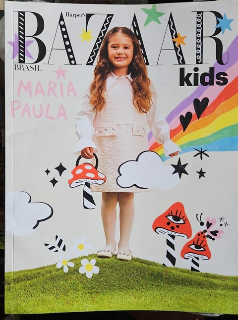 Harpers Bazaar Kids Brasil - 2025/07 - Maria Paula ( Filha Dulce Maria)