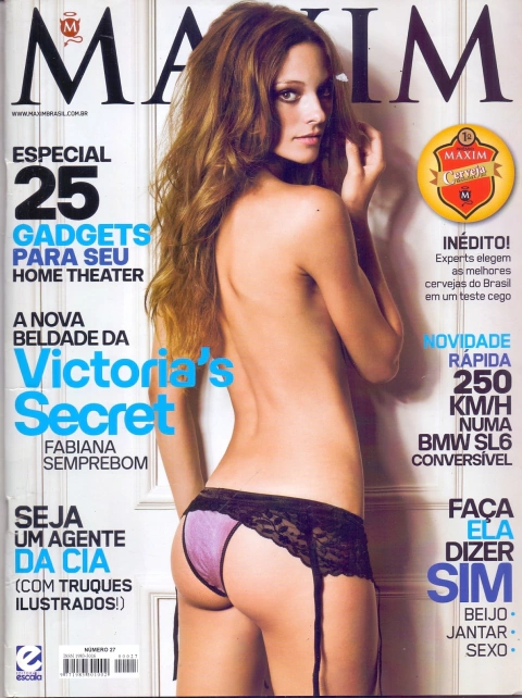 Maxim Brasil Nº 27 - Fabiana Semprebom
