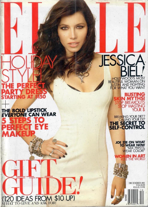 Elle Americana - 2011/12 - Jessica Biel