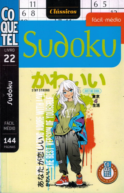 Coquetel Sudoku Médio Nº 22 (144 págs)