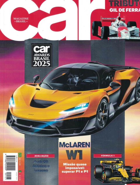 Car Magazine Brasil Nº 125 - McLaren W1 / Audi Q8