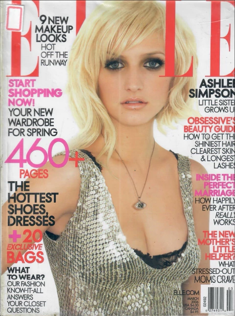 Elle Americana - 2006/06 - Ashlee Simpson