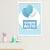 Quadro Sonhe Alto Balões Azul - comprar online