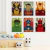 Kit 6 Quadros Caricaturas Heróis - comprar online