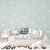 papel de parede quarto de bebe nuvens verde claro mint