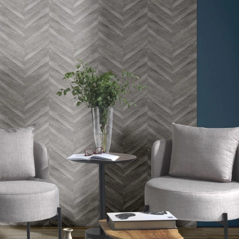 tecido de parede imitando madeira