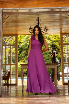 Vestido de Festa Longo Mila em 7 Cores - RE5017 - loja online