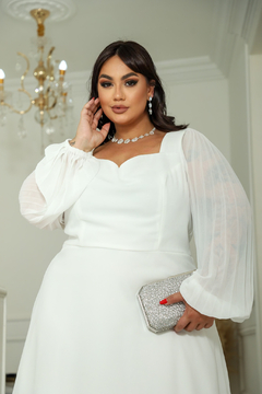 Vestido Civil Curto Plus - REF2280 - comprar online