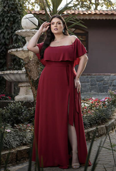 Imagem do Vestido de Festa Plus Size Alicia em 5 Cores - REF1064