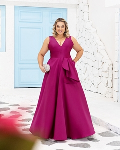 Imagem do Vestido de Festa Plus Size em 5 Cores - REF1186P