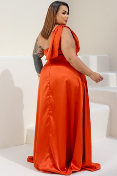 Vestido de Festa Longo Manga Nula 4 Cores - REF5015 - Vitrine da Shei | Vestidos de Noiva e Festa
