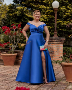 Imagem do Vestido de Festa Plus Size em Zibeline - REF1192P
