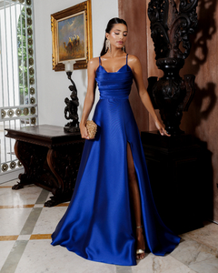 Vestido de Festa Longo Zibeline em 10 Cores - REF 1200 - loja online