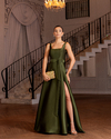 Vestido de Festa Longo Zibeline em 6 Cores - REF 1198 - comprar online