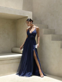 Vestido de Festa Longo em 5 Cores - REF1202 - loja online