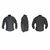 CHAQUETILLA TACTICA ENTALLADA NEGRA - comprar online