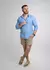 CAMISA LINHO MYKONOS AZUL CLARO na internet