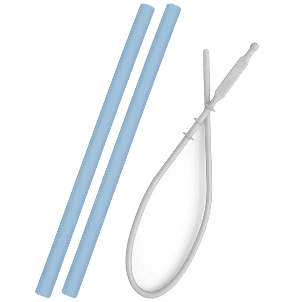2 FLEXI STRAWS + BRUSH