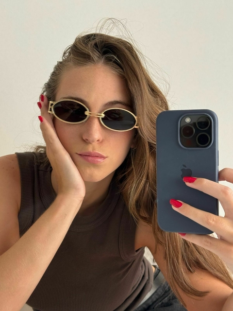 Ice cube round dorado - comprar online